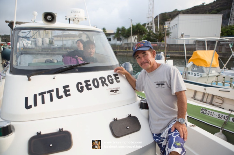 The owner of the snorkeling activity company Little George.