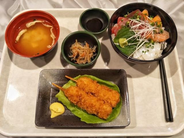 Dining options aboard the Ogasawara Maru Ferry