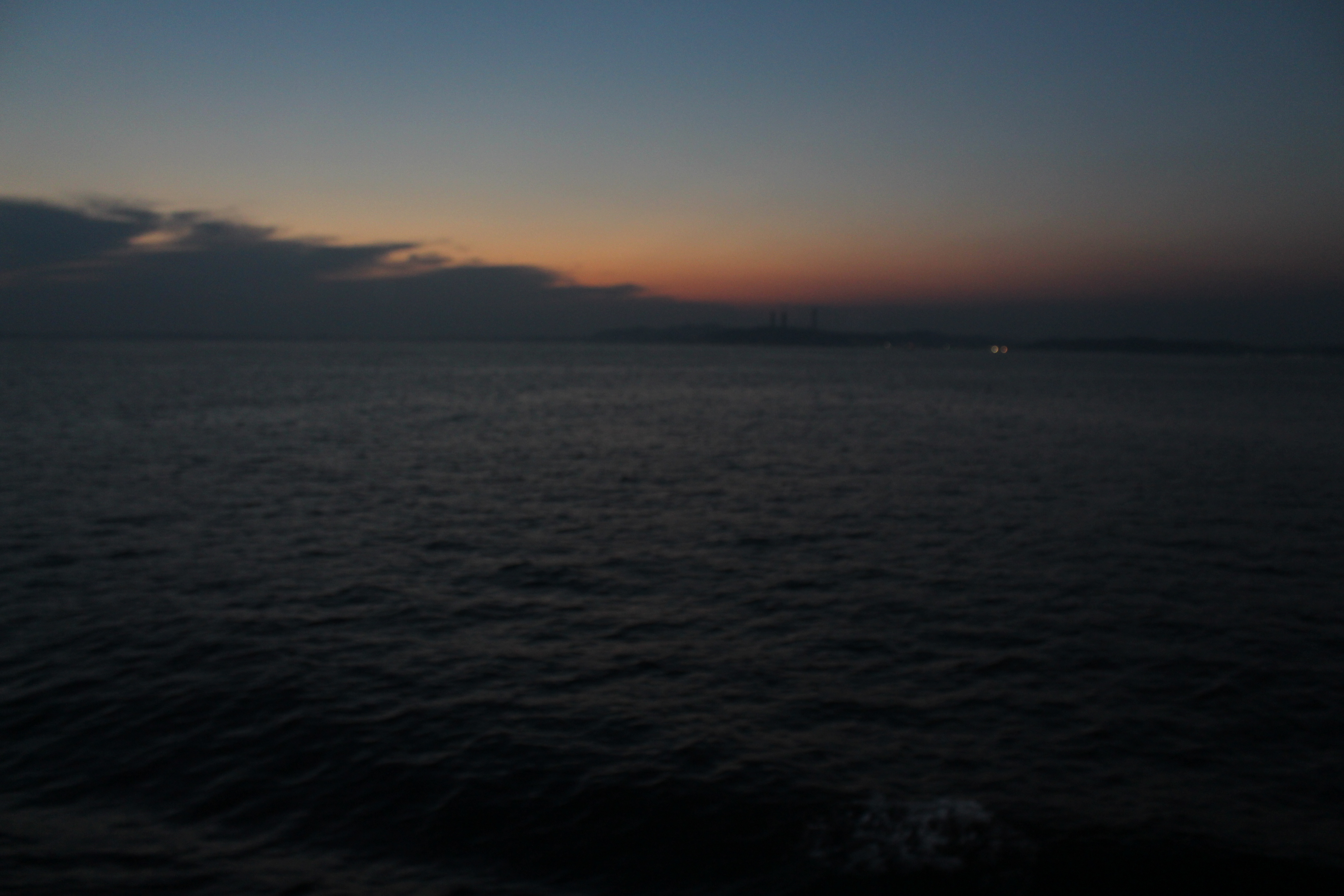 Sunset of Hachijo-jima Island