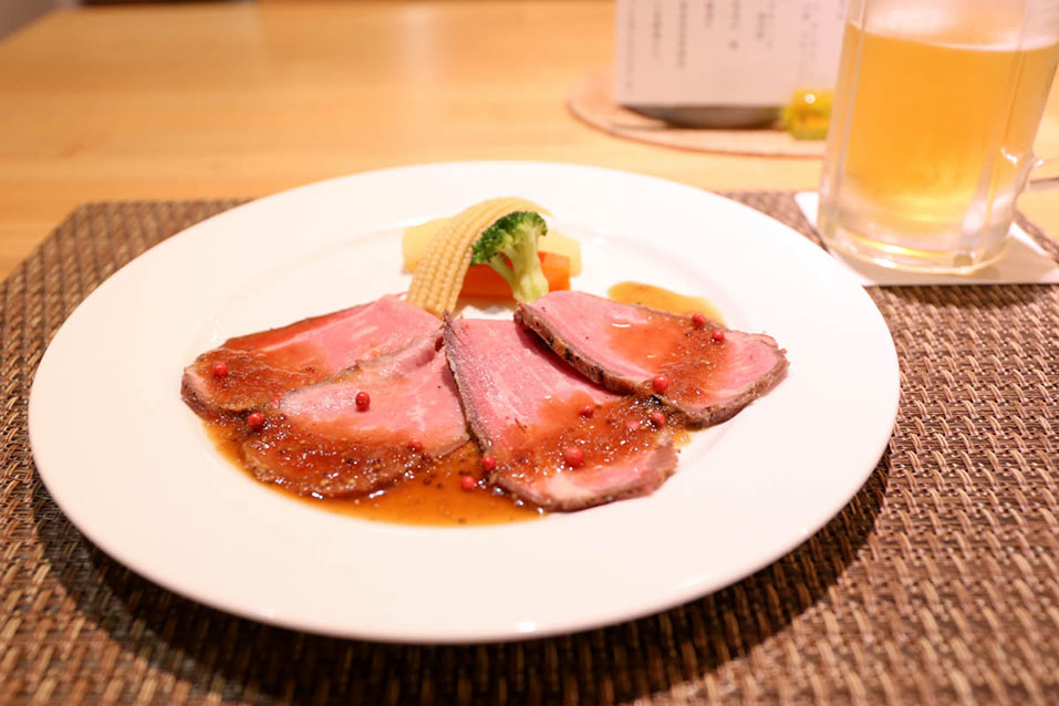 夕食