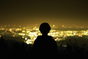 日の出山 夜景