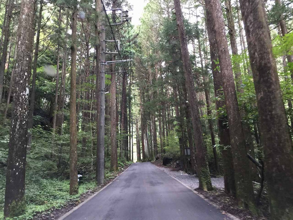 神戸岩までの道のり