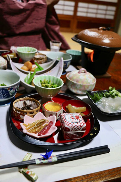 夕食