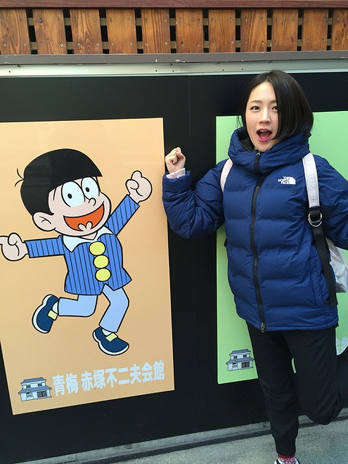 青梅駅のおそ松くん