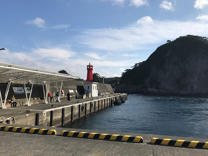 式根島へ