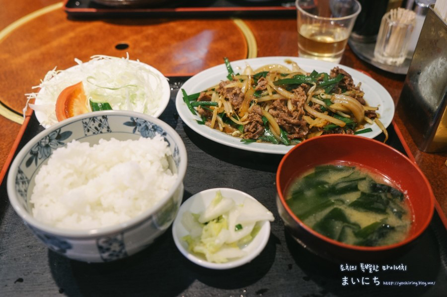 Yakiniku set meal