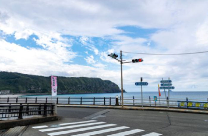 島唯一の信号