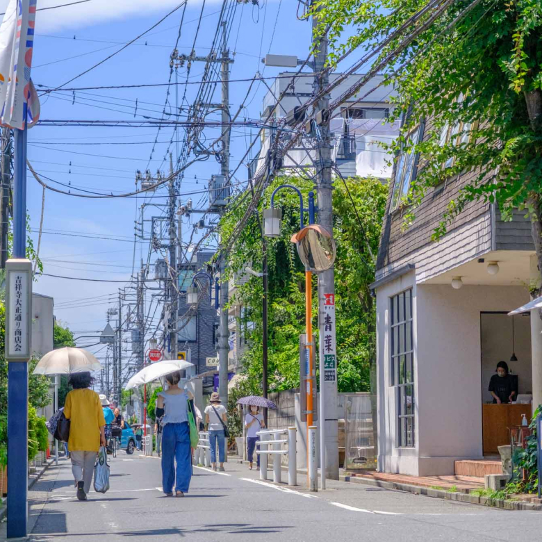 吉祥寺らしさを満喫できる大正通り