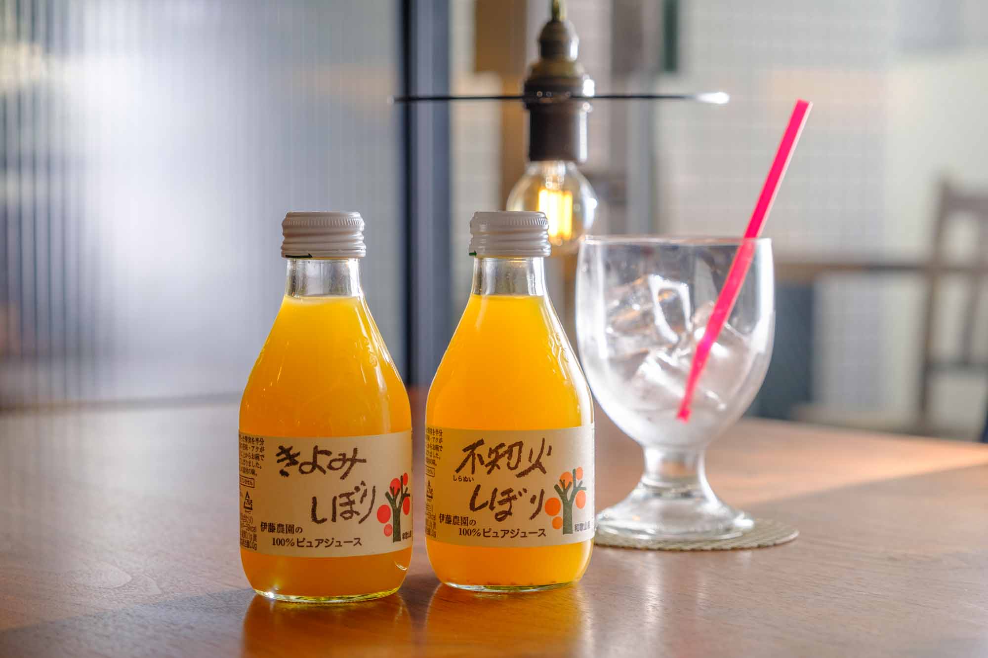 「伊藤農園の手絞り100%みかんジュース」590円