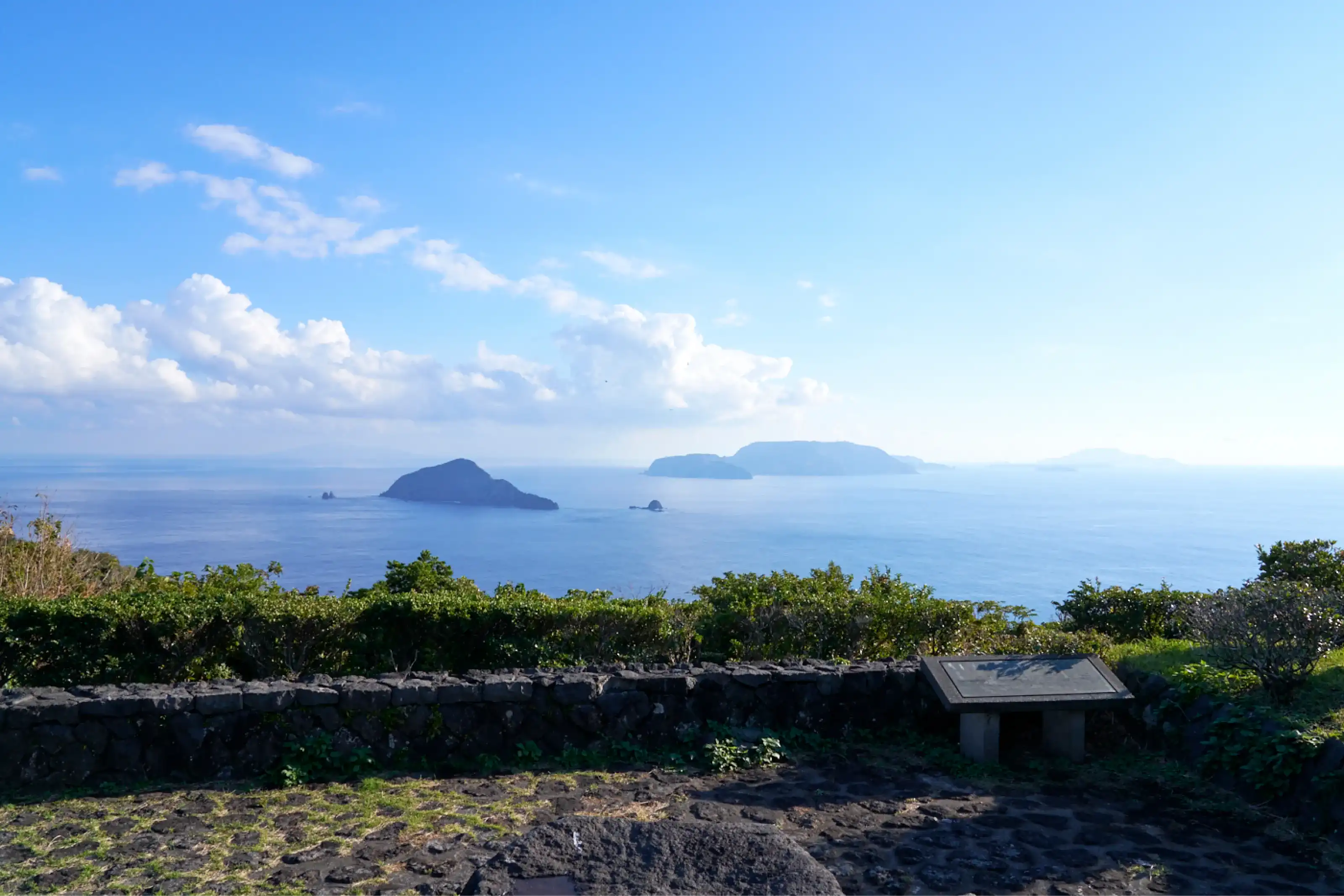 南ヶ山園地の展望台からの景色