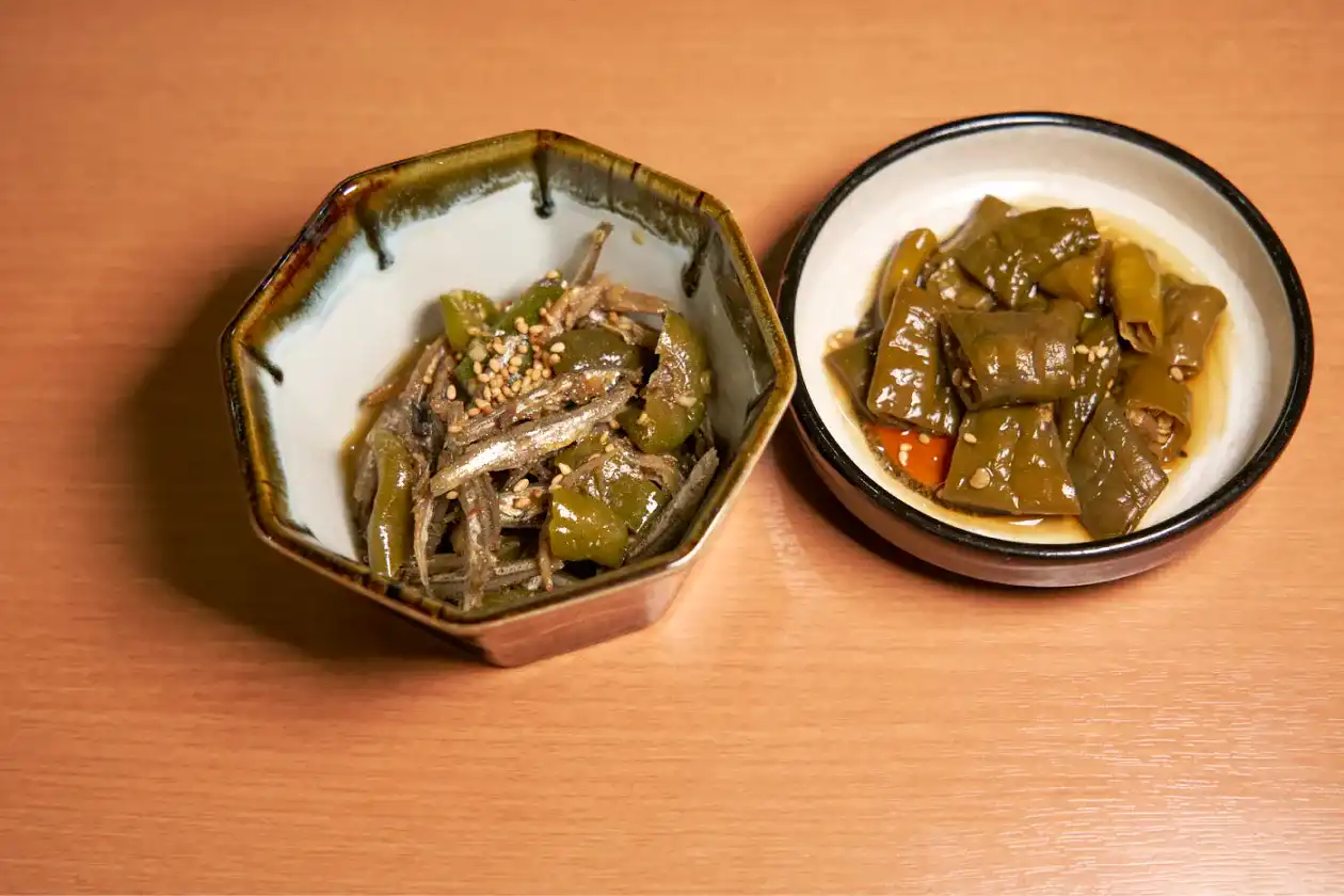 島唐辛子のおつまみ