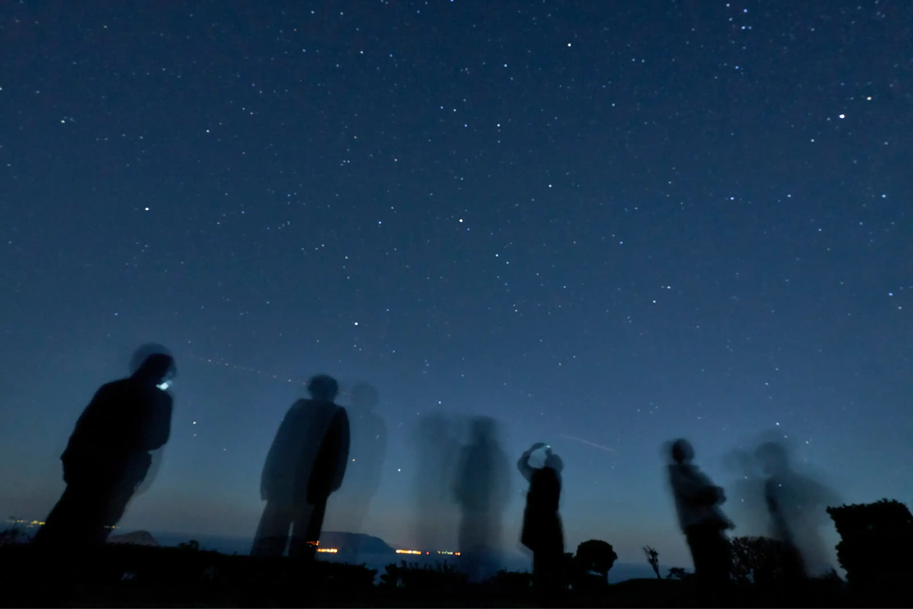 南ヶ山園地から見える星空の景色
