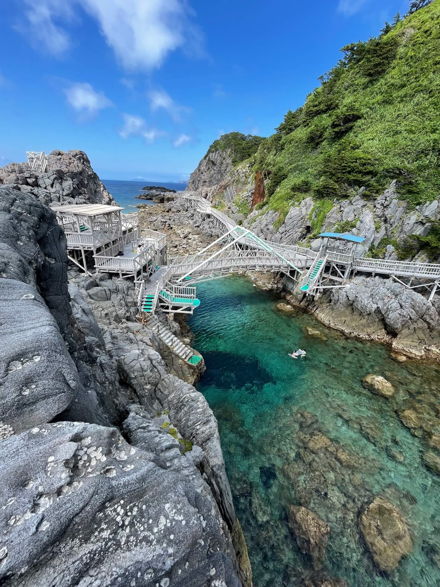 赤崎遊歩道の風景