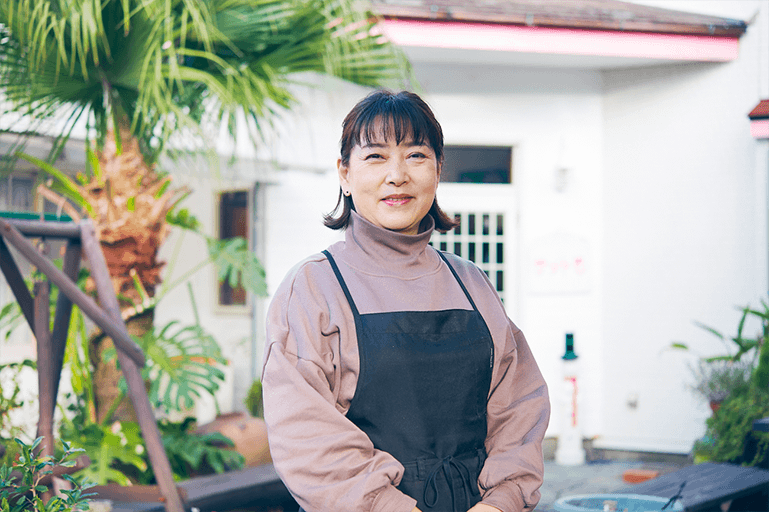 沖山厚子さん。