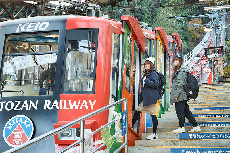 乗車前に記念に1枚。